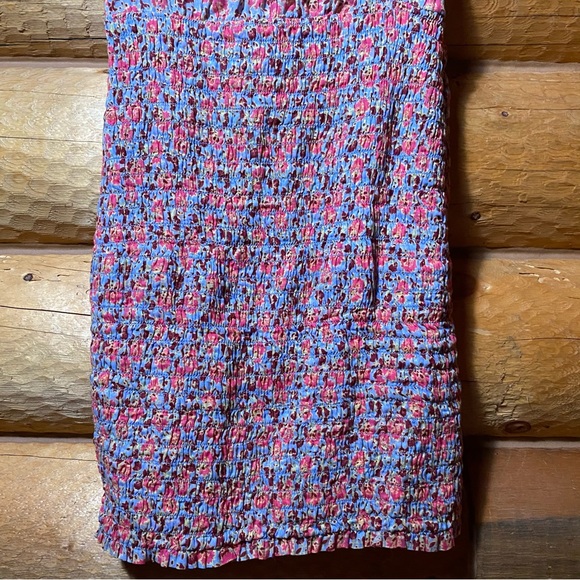 Free People 100% cotton FLORAL Dress - Picture 14 of 15